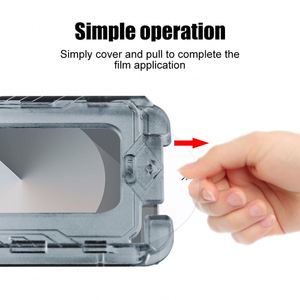 Film en verre trempé HD transparent 2.5D 0.26mm pour la série S25 9H Déverrouillage par empreinte digitale Anti-rayures Sans poussière Pose rapide - Product Image 3