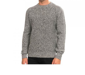 Pulls en tricot à col rond à manches longues en mélange de laine décontractés OEM/ODM pour hommes - Product Image 2