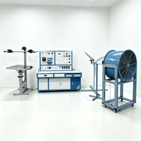 Sistema de Entrenamiento en Energía Híbrida Solar y Eólica, Kit de Proyecto para Laboratorio de Institutos Vocacionales de Energía Renovable