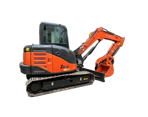 Excavadora Hidráulica Pequeña Hitachi ZX60 de Segunda Mano en Buen Estado en Venta - Product Image 1