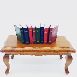 In pelle fai da te in miniatura <span class=keywords><strong>casa</strong></span> delle bambole libri, per bambini fai da te fatti a mano in legno <span class=keywords><strong>casa</strong></span> di bambola kit <span class=keywords><strong>libro</strong></span> - Product Image 4