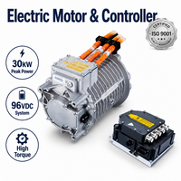 Controlador de Motor Eléctrico de Alto Rendimiento de 25KW 96V, Kits de Conversión Profesionales para Vehículos Eléctricos y SUV