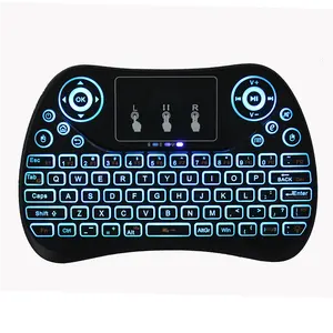 All'ingrosso T2 Mini tastiera Qwerty Wireless ricaricabile 2.4GHz Touch Pad Air tastiera Mouse per Gaming