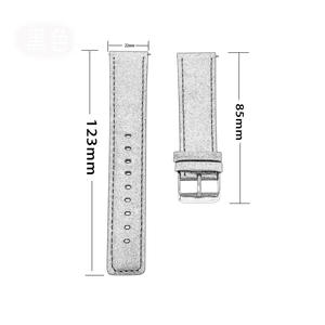สายนาฬิกาหนังสำหรับผู้ชายวินเทจหนังเทียมและแว็กซ์น้ำมันหนา20มม. 22มม. 24มม. 26มม. - Product Image 6