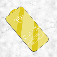 Protection d'écran pour iPhone 17, film protecteur en verre trempé transparent 9D 9H à couverture intégrale anti-poussière pour iPhone 14 15 16 17 Pro Max