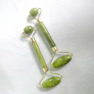 Rodillo Facial de Piedra de Jade al por Mayor para Rostro y Cuerpo, Masajeador Natural, Raspador Guasha, Lifting, Adelgazante, Embalaje en Caja de Regalo - Product Image 3