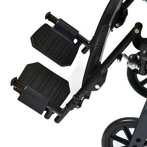 דגם חם K5 מוכר כיסא גלגלים ידני מתקפל להסרה עם ריפוד ויניל - Product Image 4