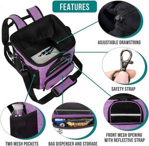 Muestra Gratis: Cesta para Perros para Bicicleta, Mochila Transportadora Ventilada de Lados Blandos para Perros, Cesta para Mascotas para Manillar de Bicicleta, para Gatos - Product Image 3