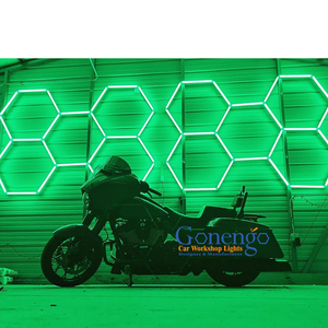 Thả vận chuyển 2576*2444 mét kết hợp màu sắc thay đổi điều khiển từ xa lục giác hình học <span class=keywords><strong>RGB</strong></span> LED ánh sáng sân khấu - Product Image 2