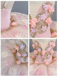 Jupe bouffante pour filles, Lago de los cisnes, <span class=keywords><strong>tutu</strong></span> de ballet professionnel pour enfants - Product Image 2
