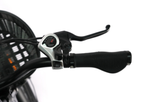 Electric City Bike 26 Inch Aluminum Frame 250W Rear Hub Motor 7 Speed With <b>Basket</b> and LCD <b>Display</b> - Product Image 6