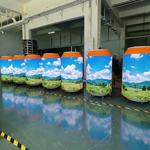Pantalla LED Publicitaria Cilíndrica Personalizable a <span class=keywords><strong>Precio</strong></span> de Mayoreo - Product Image 3
