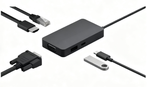 Hub de Viaje USB-C 5 en 1, Estación de Acoplamiento para Laptop <span class=keywords><strong>Microsoft</strong></span> <span class=keywords><strong>Surface</strong></span> con HDMI 2.0, USB, VGA, Puerto RJ45 - Product Image 3