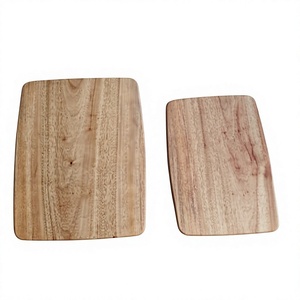 Planche à découper en bois à surface plane, petite et grande taille, personnalisable, de qualité alimentaire, facile à transporter, antidérapante - Product Image 1