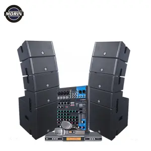 Professional Dual 5 inch Mini Line Array Speaker Sound System Coaxial Speaker for Meeting Room Morin Cox-5.4
