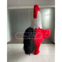 Hengyue Publicité Commerciale Poulet Gonflable Géant Cosplay Mascotte Costume Coq Blow Up Costume Gonflable Animaux Mascotte