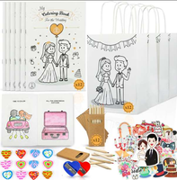 100 sacs cadeaux en papier kraft DIY pour la fête des pères, sacs à colorier avec poignée en papier kraft, personnalisez votre propre sac en papier