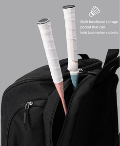 Unisex student dry wet separation Water resistant Badminton sports basketball Polyester bag <b>backpack</b> <b>large</b> capacity Shoes pocket - Product Image 4