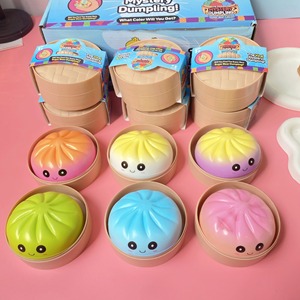 Food Steamer <b>Desk</b> <b>Toys</b> Giant Glitter Dumpling Colorful Dumplings Stress Balls Fidget Sensory <b>Toy</b> Dumpling Squishy <b>Toy</b> Dumpling - Product Image 3