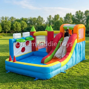 Custom Playground Outdoor Indoor <strong>Toddlers</strong> <strong>Toddlers</strong> Bounce Houses Oxford Bouncy Castle with Slide and <strong>Ball</strong> <strong>Pit</strong> - Product Image 2