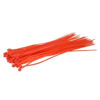 Bridas para cables de nailon PA66 de alta pureza 4 (3,6) X 400mm Bridas con cremallera autoblocantes Plástico Colorido