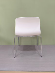Silla Ergonómica de PP Ecológica Blanca y Cómoda para Profesor, Precio Económico, Venta al Por Mayor - Product Image 3