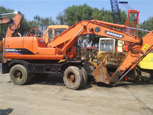 Excavatrice sur pneus DOOSAN DH140W-7 14 tonnes, DH140W-7 DOOSAN d'occasion, DH150, DH140, DX140W-7, DX60W, excavatrice sur pneus Dh140w - Product Image 2