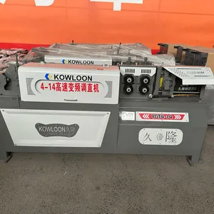 Máquina automática de endireitamento e corte de fio de vergalhão CNC, fornecedor da China, máquina de endireitamento e corte de vergalhão
