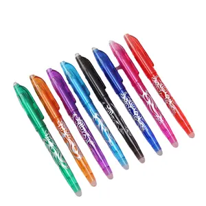 Разноцветные стираемые гелевые чернильные ручки с логотипом на заказ 0,5 мм для офисной школы