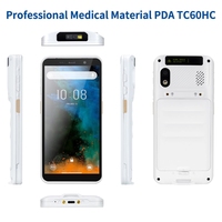 Escáner PDA Android 14 con Wifi, NFC, Gestión de Inventario, 4GB de RAM, 64GB de ROM, Escáner de Código de Barras 2D, Terminal Portátil TC60HC