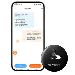 <span class=keywords><strong>Dispositivo</strong></span> Traductor Inteligente Wearfit AI 102, Traductor de Voz Instantáneo en Tiempo Real con Más de 50 Idiomas - Product Image 4