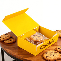 Boîtes d'emballage rectangulaires pour biscuits, personnalisées, biodégradables, de qualité alimentaire, pour boulangerie