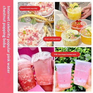 Pâte <span class=keywords><strong>de</strong></span> <span class=keywords><strong>sucre</strong></span> <span class=keywords><strong>de</strong></span> canne rose Sugar Susu, perles et œufs en forme <span class=keywords><strong>de</strong></span> fer à cheval, sac <span class=keywords><strong>de</strong></span> 1 kg - Product Image 2