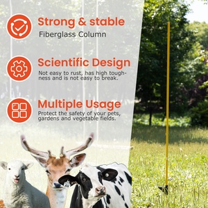Poste <span class=keywords><strong>de</strong></span> fibra <span class=keywords><strong>de</strong></span> vidrio sostenible para ganado, poste <span class=keywords><strong>de</strong></span> valla, <span class=keywords><strong>postes</strong></span> <span class=keywords><strong>de</strong></span> valla eléctrica, diámetro <span class=keywords><strong>de</strong></span> 30, 12mm, altura <span class=keywords><strong>de</strong></span> 120cm - Product Image 5