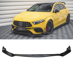Alerón Delantero de Fibra de Carbono para Mercedes Benz W177 A45 MAX Estilo V3, Tuning Automotriz - Product Image 1