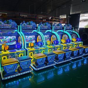 Machine de jeu d'arcade pour enfants à monnayeur, tir à l'eau, 2 joueurs, pour parc d'attractions intérieur - Product Image 4