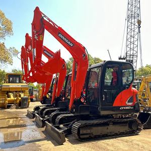 98% Nouvelle excavatrice Dx60 DX55 d'occasion Mini pelleteuse d'occasion - Product Image 3
