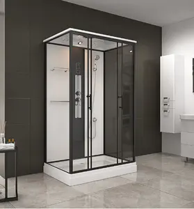 Shower cabin integral bathroom integrated household base shower enclosure finished glass with warm air rectangular bathroom