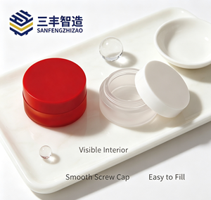 6ml Mini Round Cosmetic <b>Cream</b> Jar Empty <b>Lip</b> Balm Container For Makeup Sample - Product Image 2