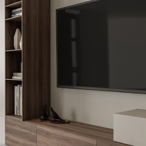 Kejia tùy chỉnh thiết kế phòng khách Showcase bằng gỗ TV đứng đồ nội thất hiện đại <span class=keywords><strong>Modular</strong></span> hiển thị lưu trữ TV tủ - Product Image 3