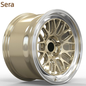 Rines Deportivos Forjados Sera ML-10 en Plata Pulida y Cepillada <span class=keywords><strong>de</strong></span> 18, 19 y 20 Pulgadas, Compatibles con E46 M3 E90 E92 F80 F82 M4 - Product Image 4