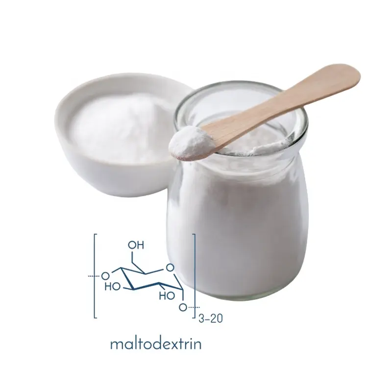 Aditivos alimentares adoçantes maltodextrina pó DE18-20