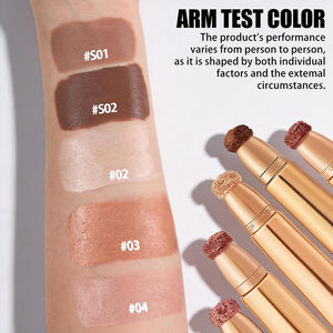 Barra de Contorno e Iluminador en Crema con Cabezal de Esponja Suave, Escultura Facial 3D, Maquillaje <span class=keywords><strong>Natural</strong></span> de Larga Duración - Product Image 3