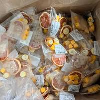 Natuurlijk gedroogde fruitthee zakjes gemengde fruitschijfjes meerdere smaken transparante individueel verzegelde zakjes koud warm te zetten OEM ODM