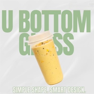Gobelet à bulles de thé Boba en PP rigide transparent givré de 16 oz et 24 oz avec logo personnalisé imprimé, jetable, pour boissons, glaces, café, nourriture, bière - Product Image 3