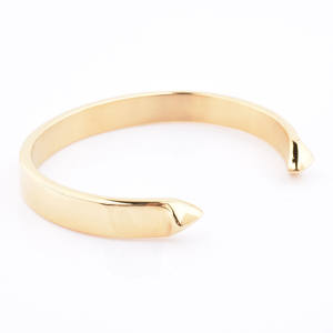 Gros Manchette Bracelet En Or Twist Tressé Vintage Argent Or Bracelets Design Personnalisé En Acier Inoxydable Bracelet - Product Image 6