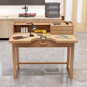 Meja Kerja Perhiasan Kinway Baru, Fungsional Penuh, Kayu Solid, DIY, Dengan Laci - Buatan <span class=keywords><strong>China</strong></span> - Product Image 5