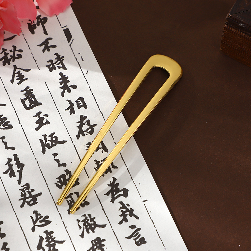 Electroforesis de horquilla en U de aleación de oro