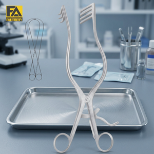 เครื่องมือผ่าตัดกระดูกและข้อแบบใช้ซ้ำได้ ยี่ห้อ Adson Retractor Sharp ผลิตจากสแตนเลสสตีล สำหรับการผ่าตัดทั่วไป ระดับ Class I ได้รับการรับรองมาตรฐาน CE - Product Image 2