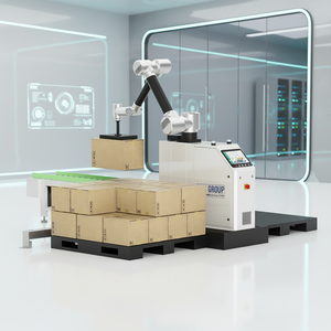 Robot Palletizer Price Automatic for Box Collaborative Palletizing <b>Used</b> in Logistics Centers Lines Robotic Arm Palletizer <b>Pallet</b> - Product Image 1